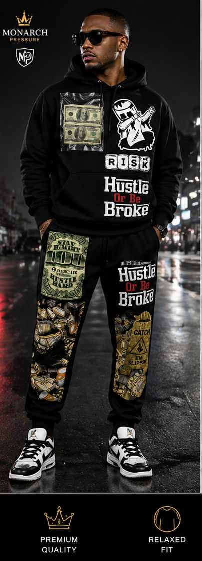 Monarch Pressure Hustle Or Be Broke Full Set