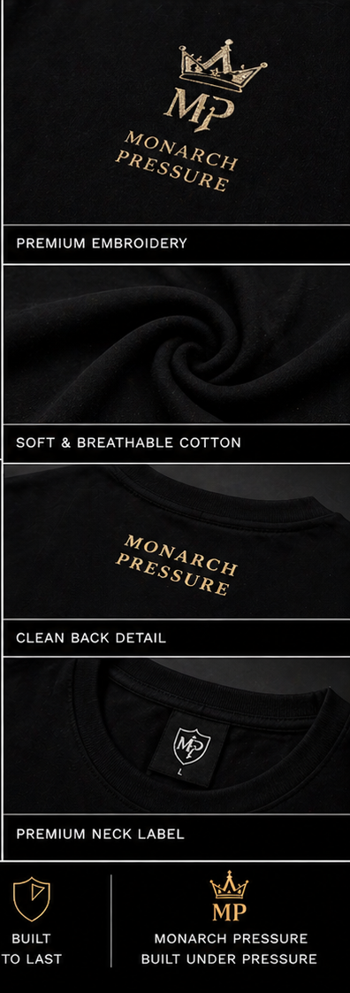 Monarch Pressure Core Logo T-Shirt