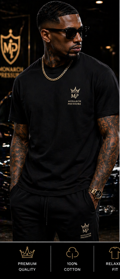 Monarch Pressure Core Logo T-Shirt