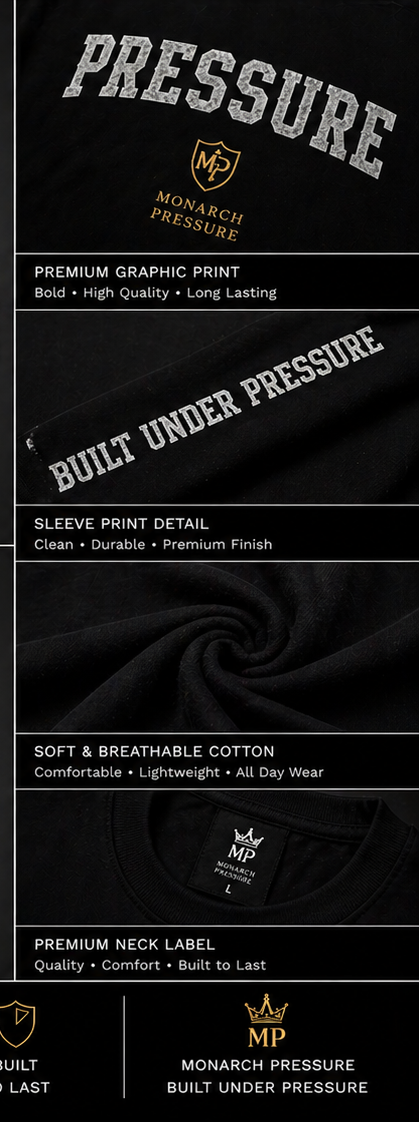 Monarch Pressure "Pressure" Long Sleeve Shirt